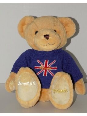 Harrods United Kingdom Sweater Teddy Bear